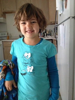 Picture of Audrey, author's daughter.